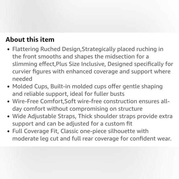 NWT Ocean Blues Neon Stripe Tummy Control One Piece Swimsuit Size Small - Picture 3 of 11